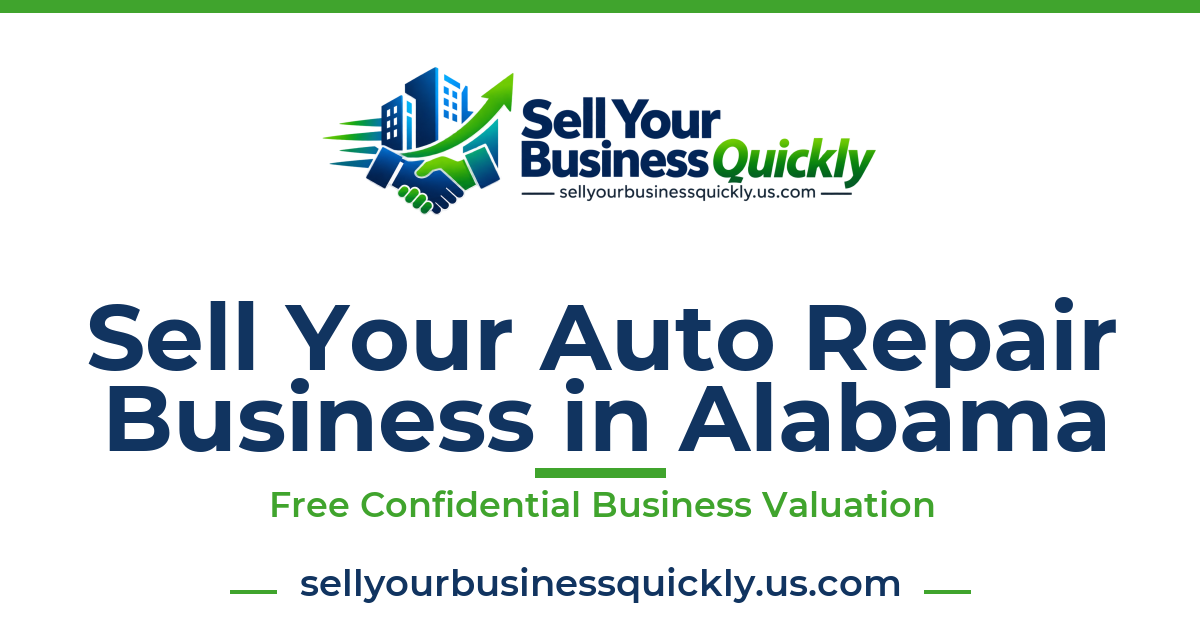 Sell Your Auto Repair Business in Alabama