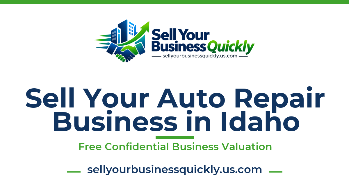 Sell Your Auto Repair Business in Idaho
