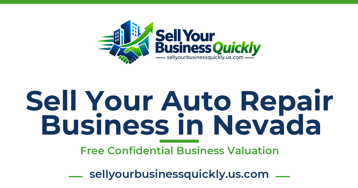 Sell Your Auto Repair Business in Nevada