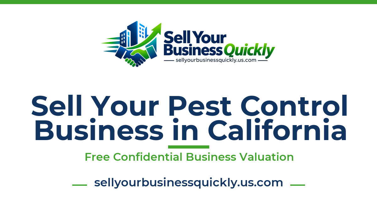 Sell Your Pest Control Business in California
