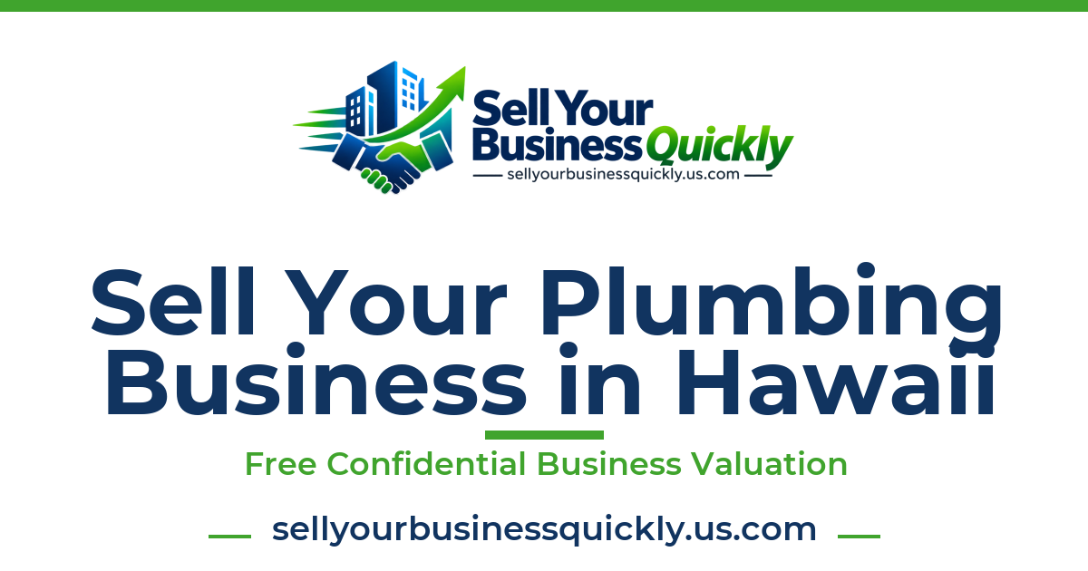 Sell Your Plumbing Business in Hawaii