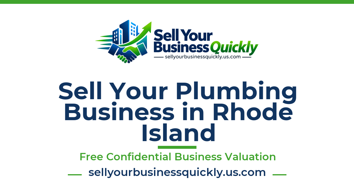 Sell Your Plumbing Business in Rhode Island