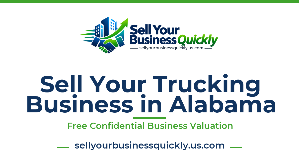 Sell Your Trucking Business in Alabama